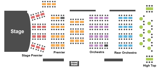 City Winery Hamilton Seating Chart